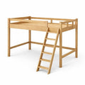 Lit mezzanine en Bois avec Échelle 200x100x120 cm