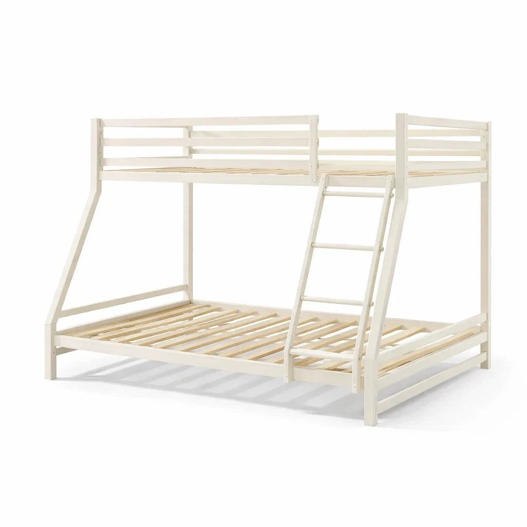 Lit superposé en bois Blanc